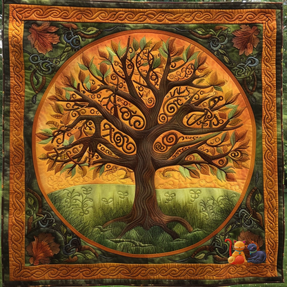 Warm Tree Of Life XR3010003CL Quilt