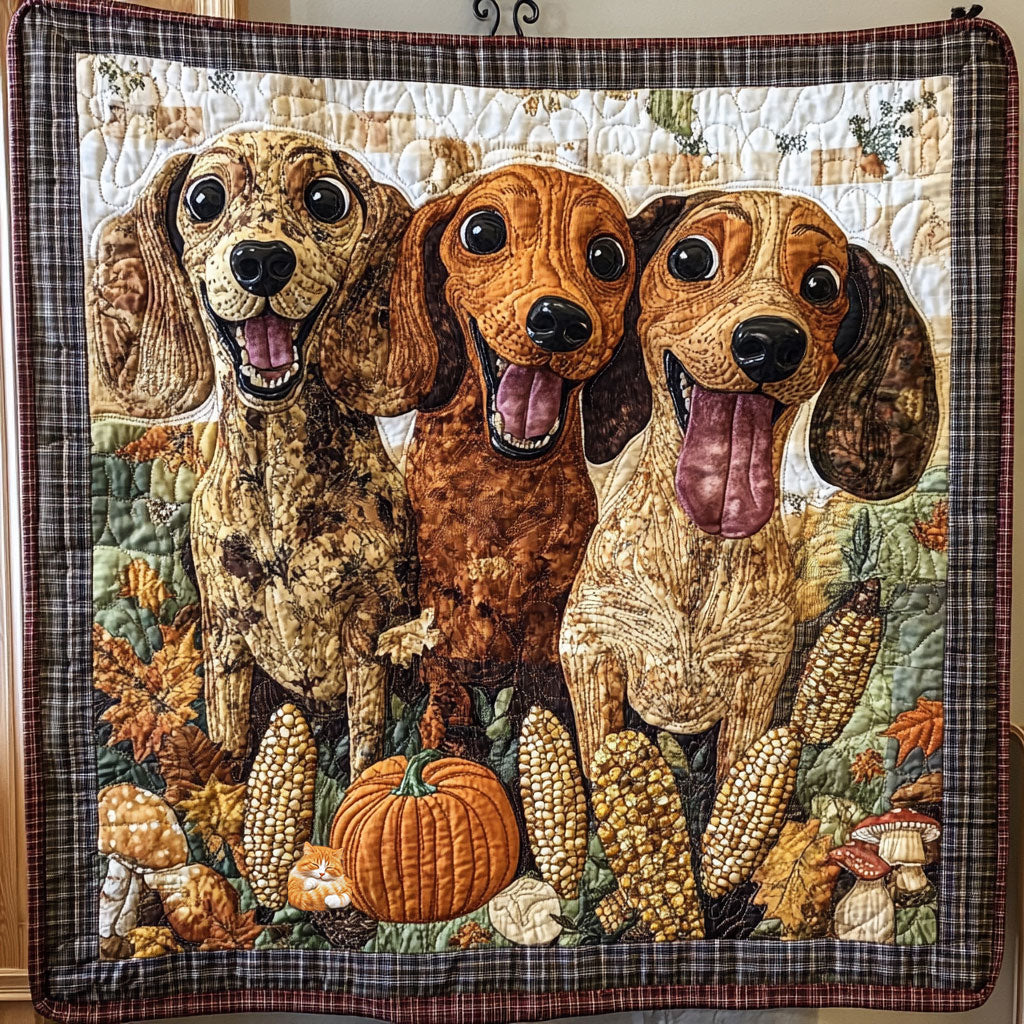 Dachshund WU0910018CL Quilt