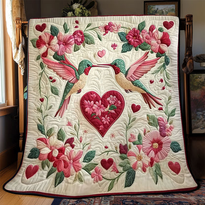 Love Hummingbird WJ0801011CL Quilt