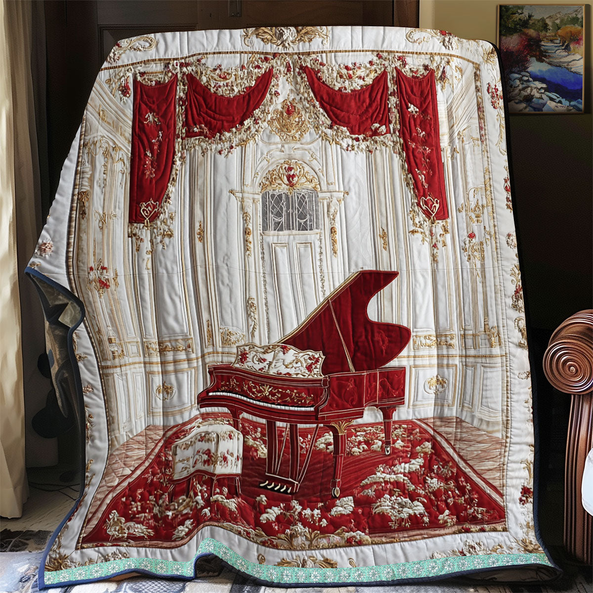 Red Piano WX1812040CL Quilt