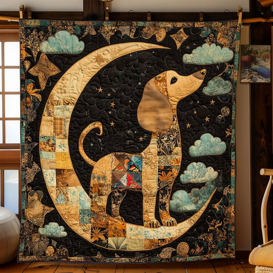 Lunar Dachshund WN2312016CL Quilt