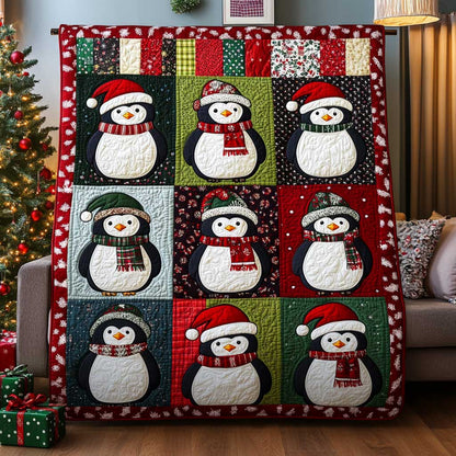 Christmas Penguin WJ2709003CL Quilt