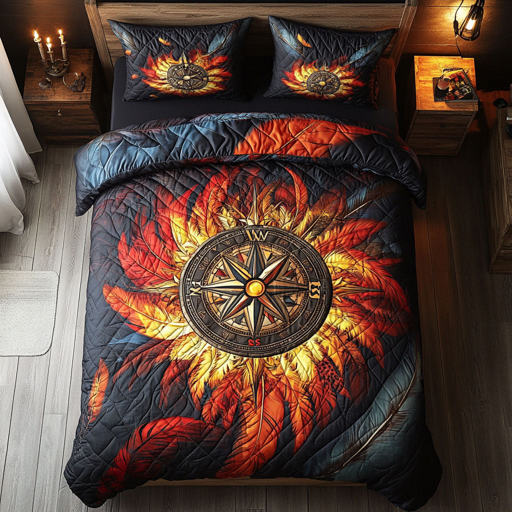 Fire Native Compass WY2101007CL Duvet Cover Set – Cozzyhomes