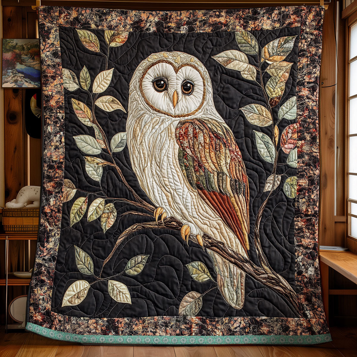 Owl Branch Tree WX1911038CL Quilt