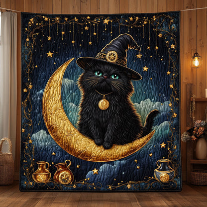 Mystic Moon Cat CW2507044CL Quilt