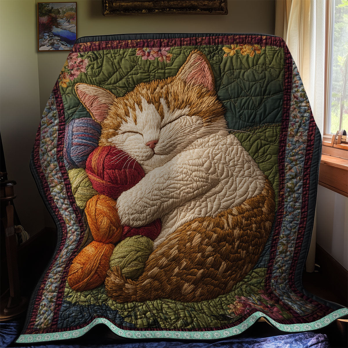 Cute Cat WX2311014CL Quilt