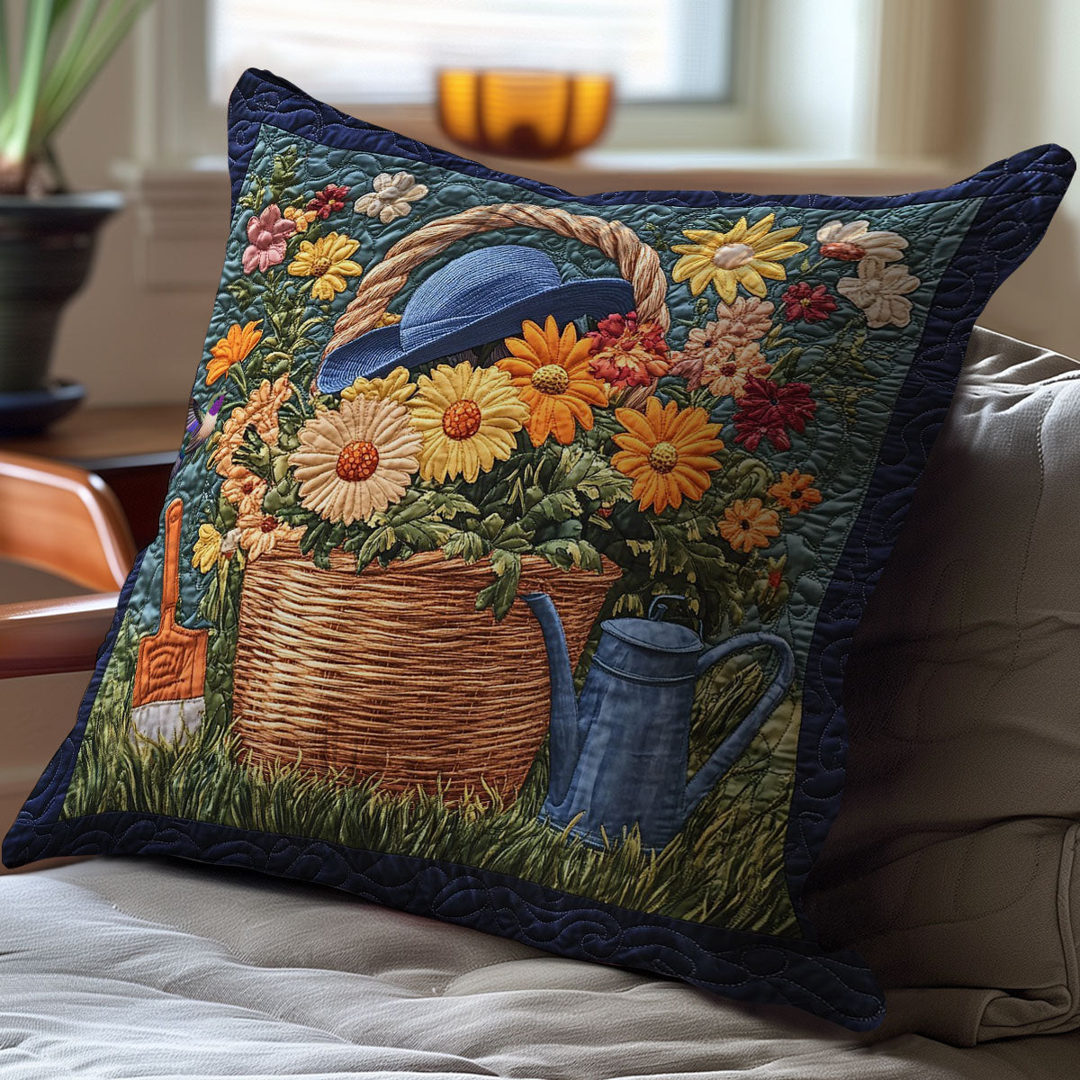 Gardening WY0101041CL Quilt Pillow Case