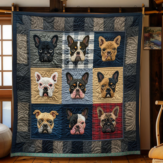 Pug Paradise WN1909053CL Quilt