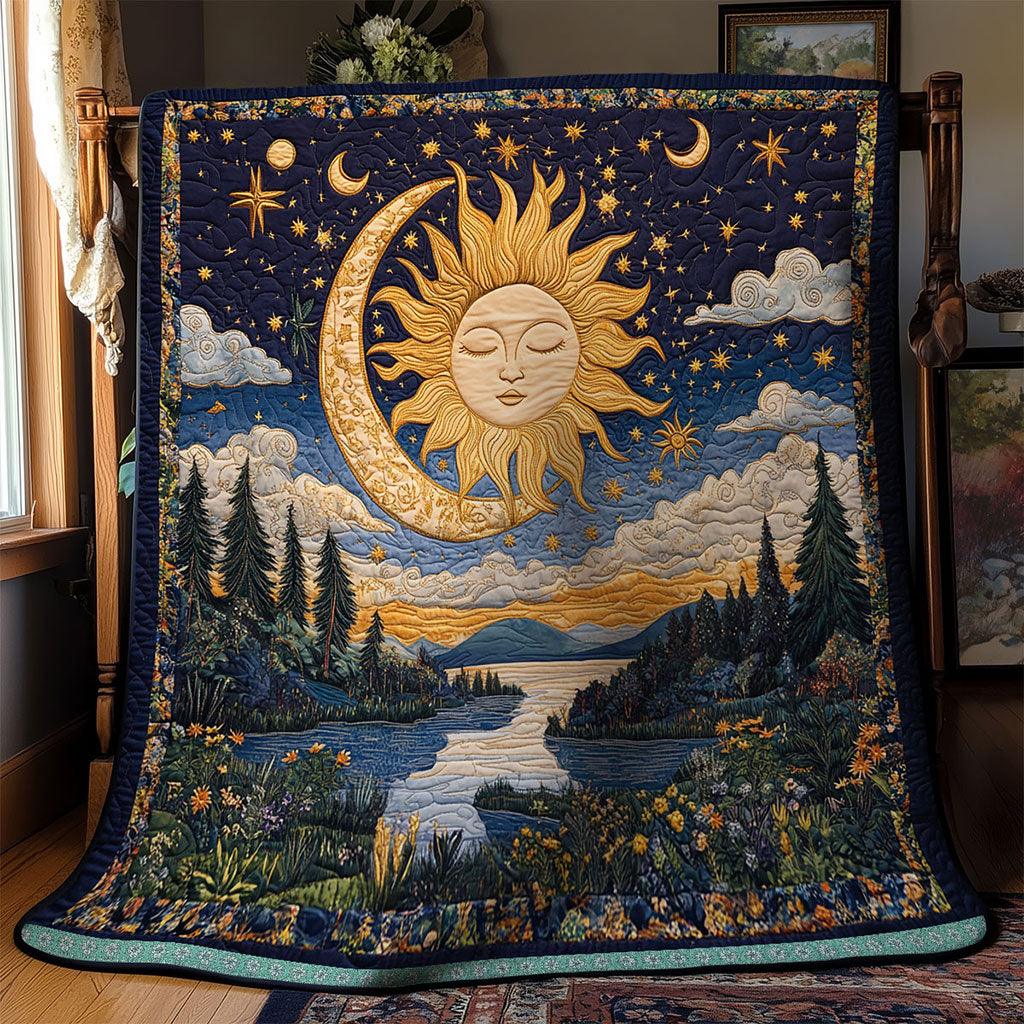 Sun Sky Blue WT0602003CL Quilt