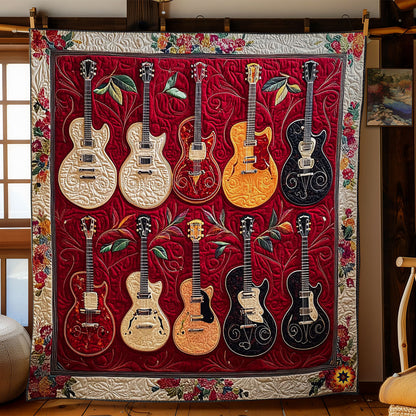 Guitar Lover WY1112010CL Quilt