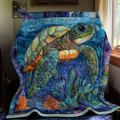 Turtle Sea WX0212048CL Quilt