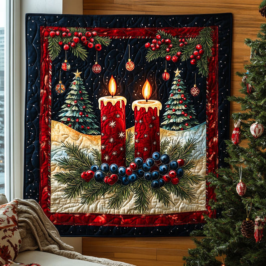 Christmas Candle WJ1811016CL Quilt