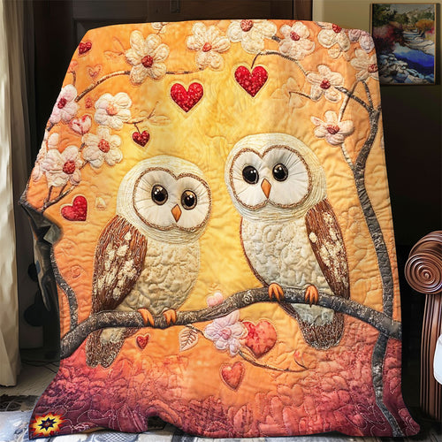 Love Owl WJ0912021CL Quilt