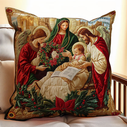 Holy Family WY0612088CL Quilt Pillow Case