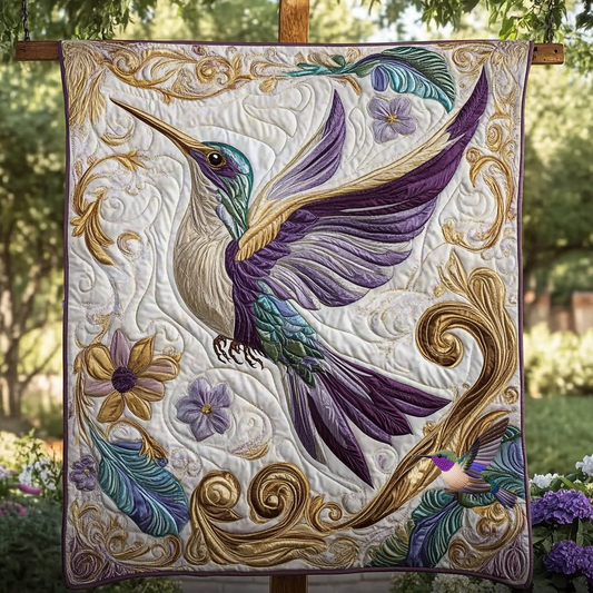 Majestic Hummingbird Elegance WG1112012CL Quilt