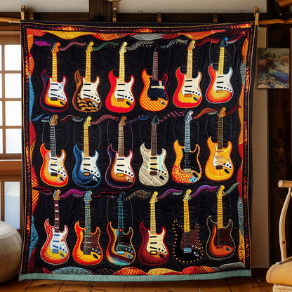 Fiery Guitar WJ2809008CL Quilt
