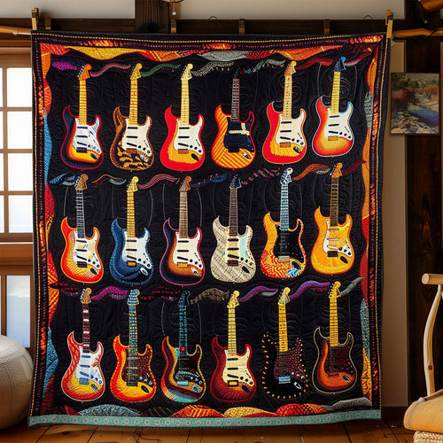 Fiery Guitar WJ2809008CL Quilt