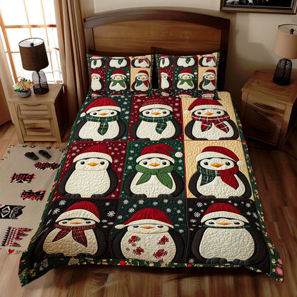 Christmas Penguin WJ2809027CL Duvet Cover Set