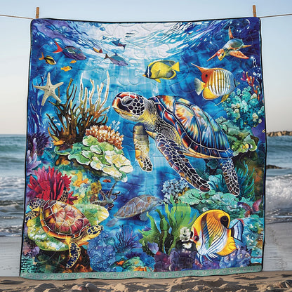 Sea Turtle WJ1109015CL Quilt