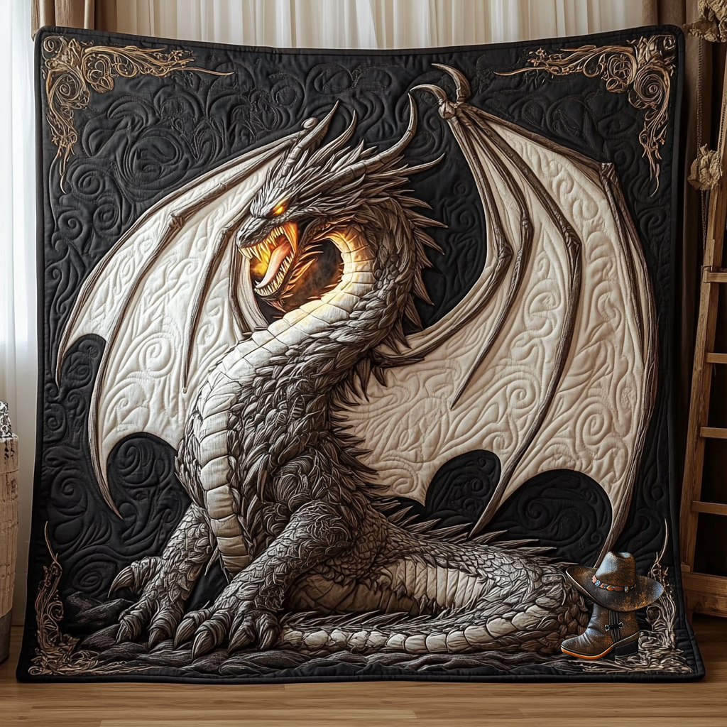 Dark Majesty Dragon WG1712008CL Quilt