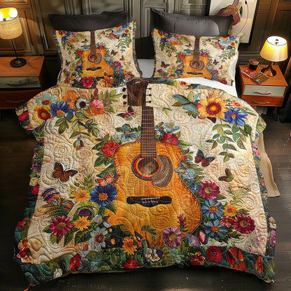 Flower Guitar WJ1109029CL Duvet Cover Set