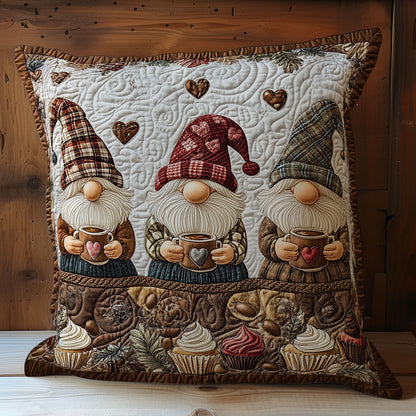 Cupcake Gnome WY0201054CL Quilt Pillow Case