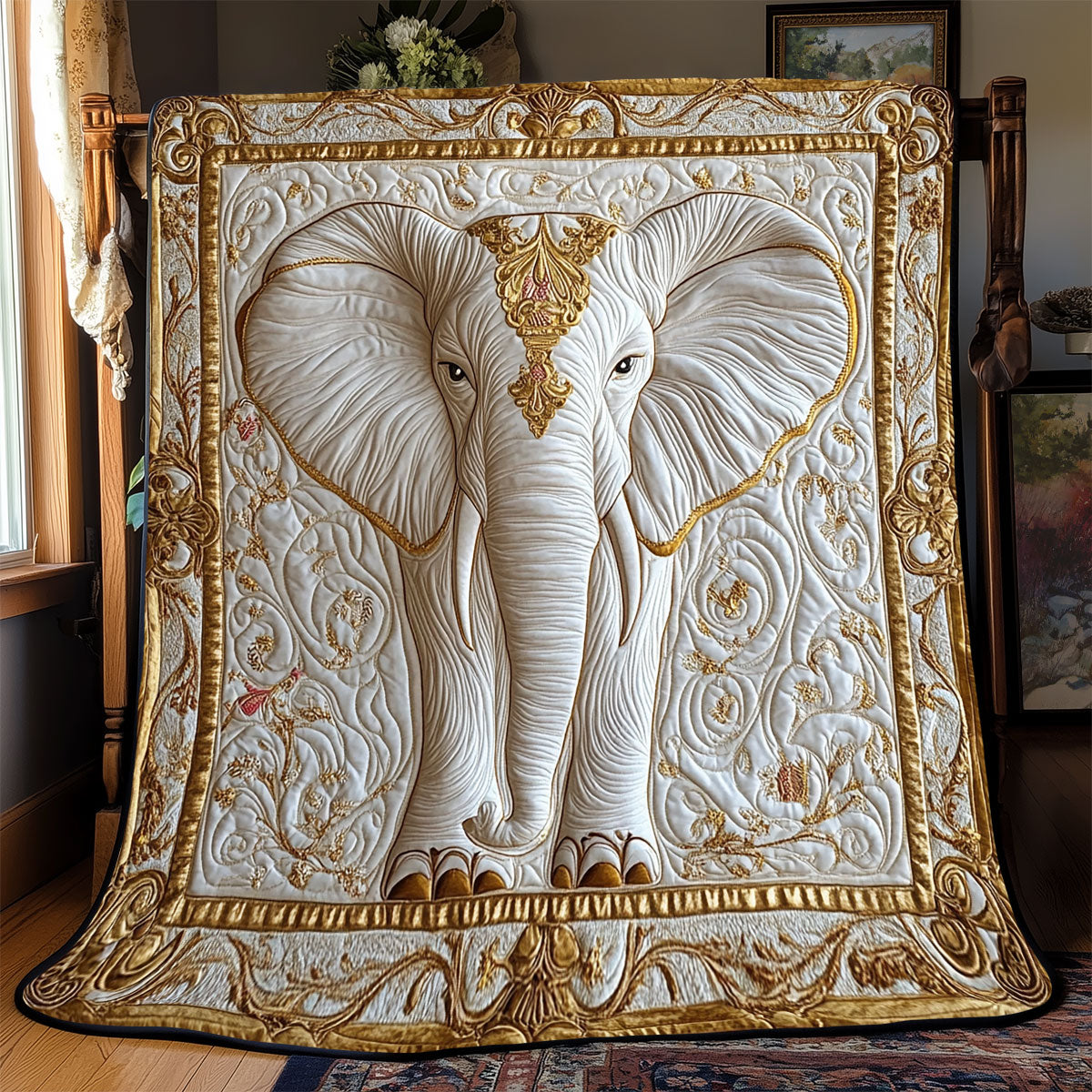 Luxurious Elephant WX2001066CL Quilt