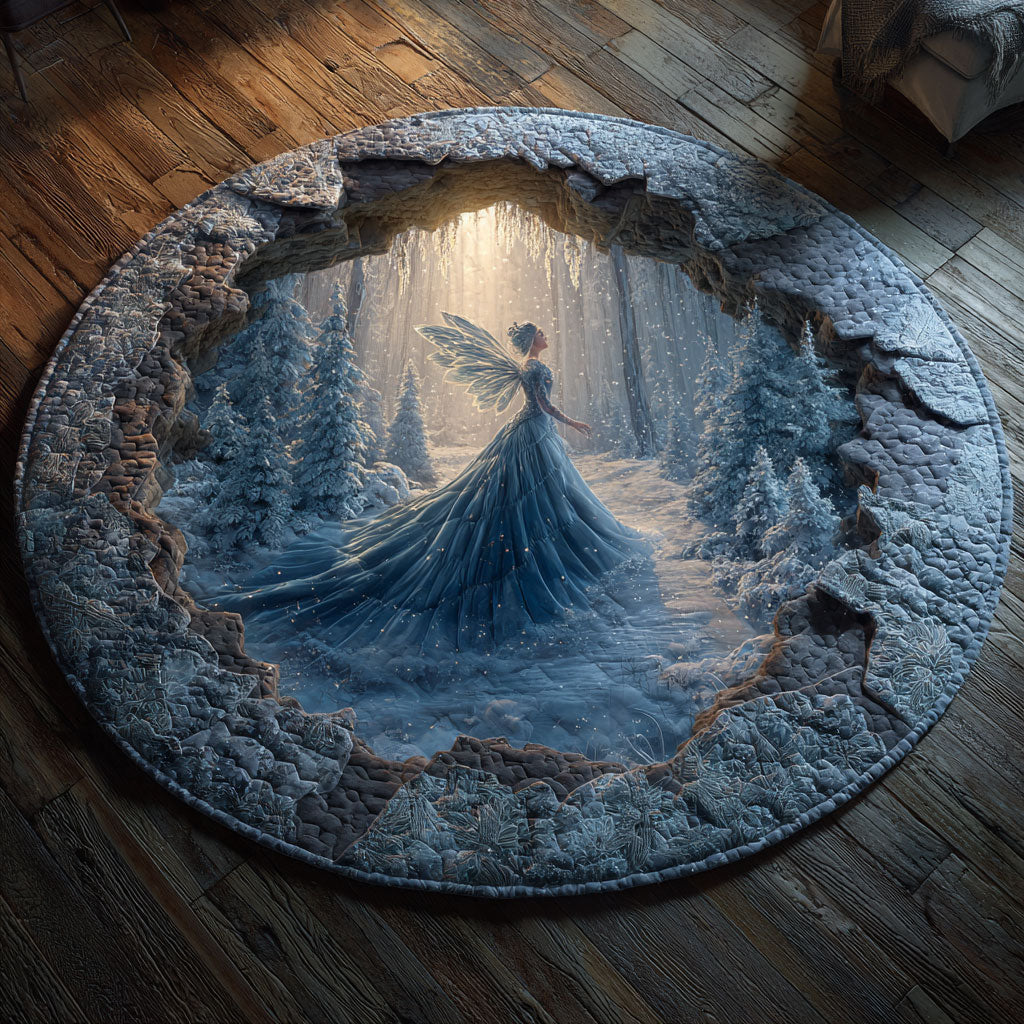 Majestic Fairy CW1610030CL Quilted Round Mat