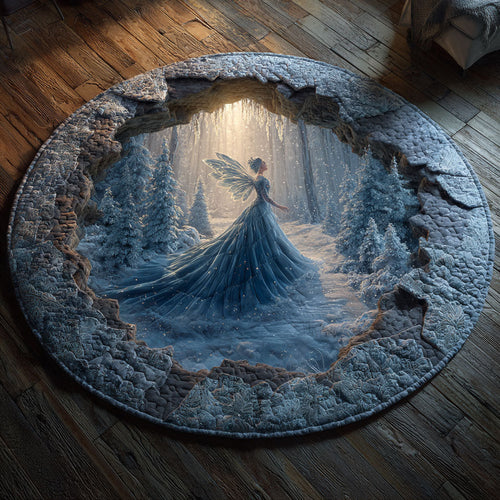 Majestic Fairy CW1610030CL Quilted Round Mat