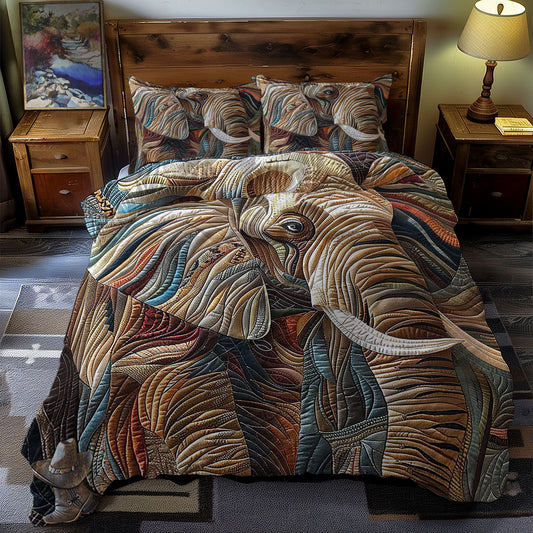 Sepia Elephant WN0310117CL Duvet Cover Set
