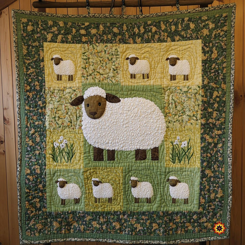 Sheep Farm WY1811008CL Quilt