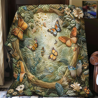 Enchanted Butterfly Forest WJ1112021CL Quilt