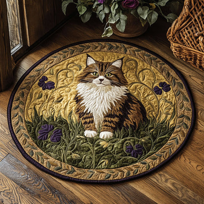 The Velvet Sentinel CP1207002CL Quilted Round Mat