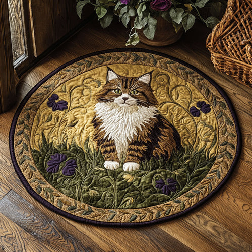The Velvet Sentinel CP1207002CL Quilted Round Mat