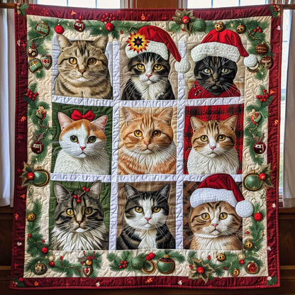 American Shorthair Christmas Gift WP1210010CL Quilt