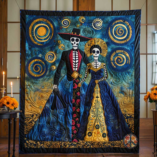 Day Of The Dead Starry Elegance WN2810036CL Quilt