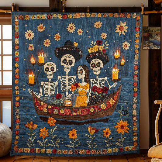 Skeleton Boat WN0611024CL Quilt