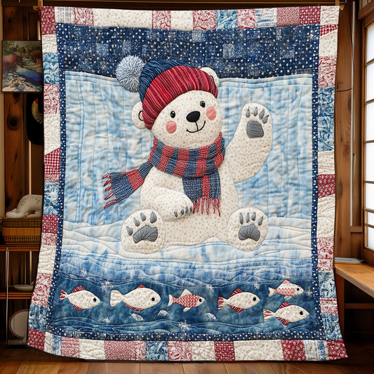 Adorable Polar Bear XB1303013CL Quilt