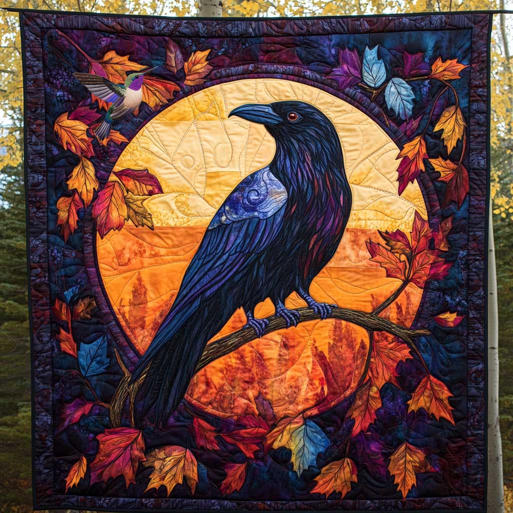 Mystic Shadow Raven WP0512016CL Quilt