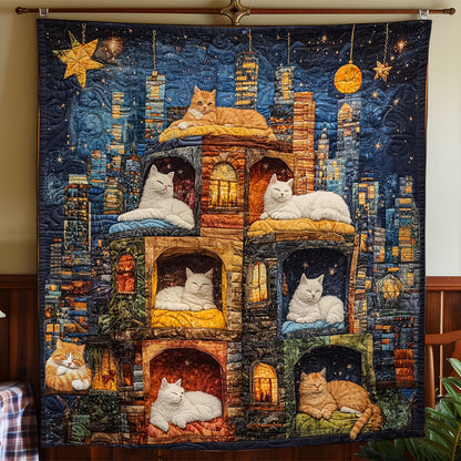 Cat House WY1811050CL Quilt