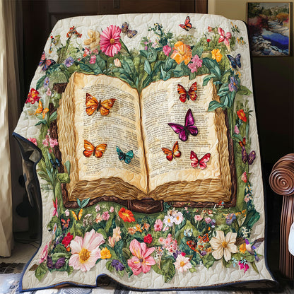 Butterfly Book WY1911101CL Quilt