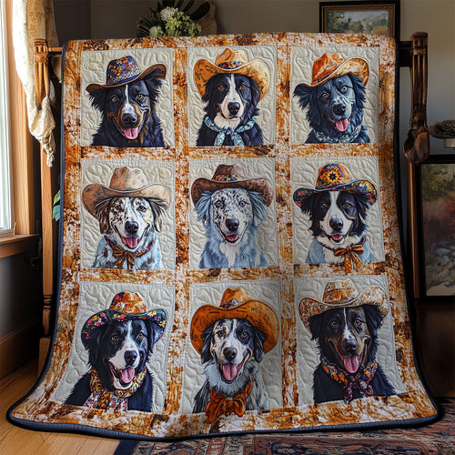 Cowboy Dog WY0811033CL Quilt