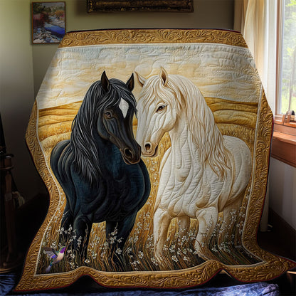 Couple Horse WY2311036CL Quilt