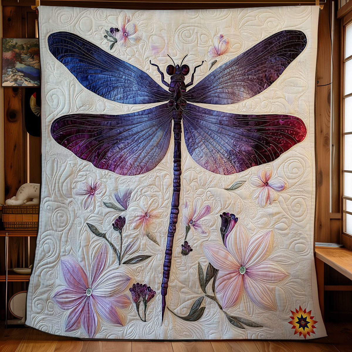 Dragonfly WY2611006CL Quilt