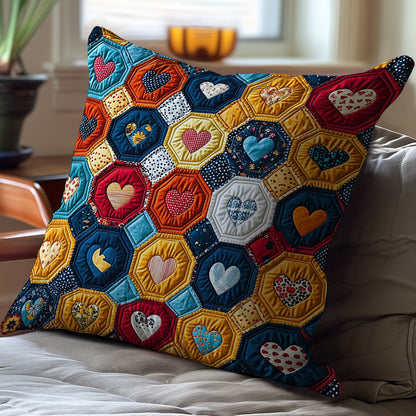 Heart WY2911053CL Quilt Pillow Case