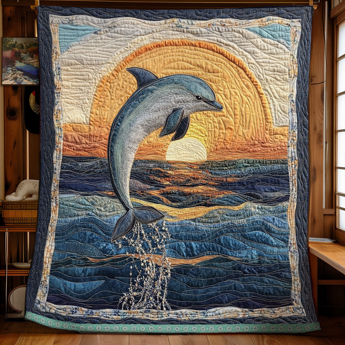 Dolphin Tree WX2011020CL Quilt