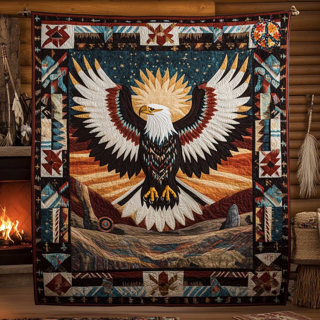 Eagle Feather Dreams WN2011069CL Quilt