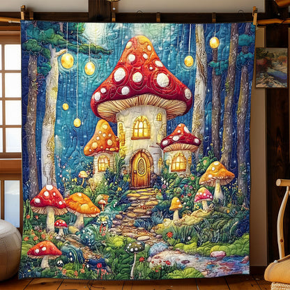 Mushroom Manor WJ0201016CL Quilt