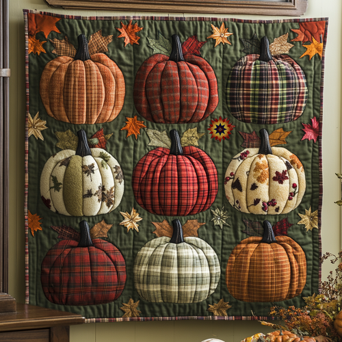 Autumn Pumpkin WG3009003CL Quilt