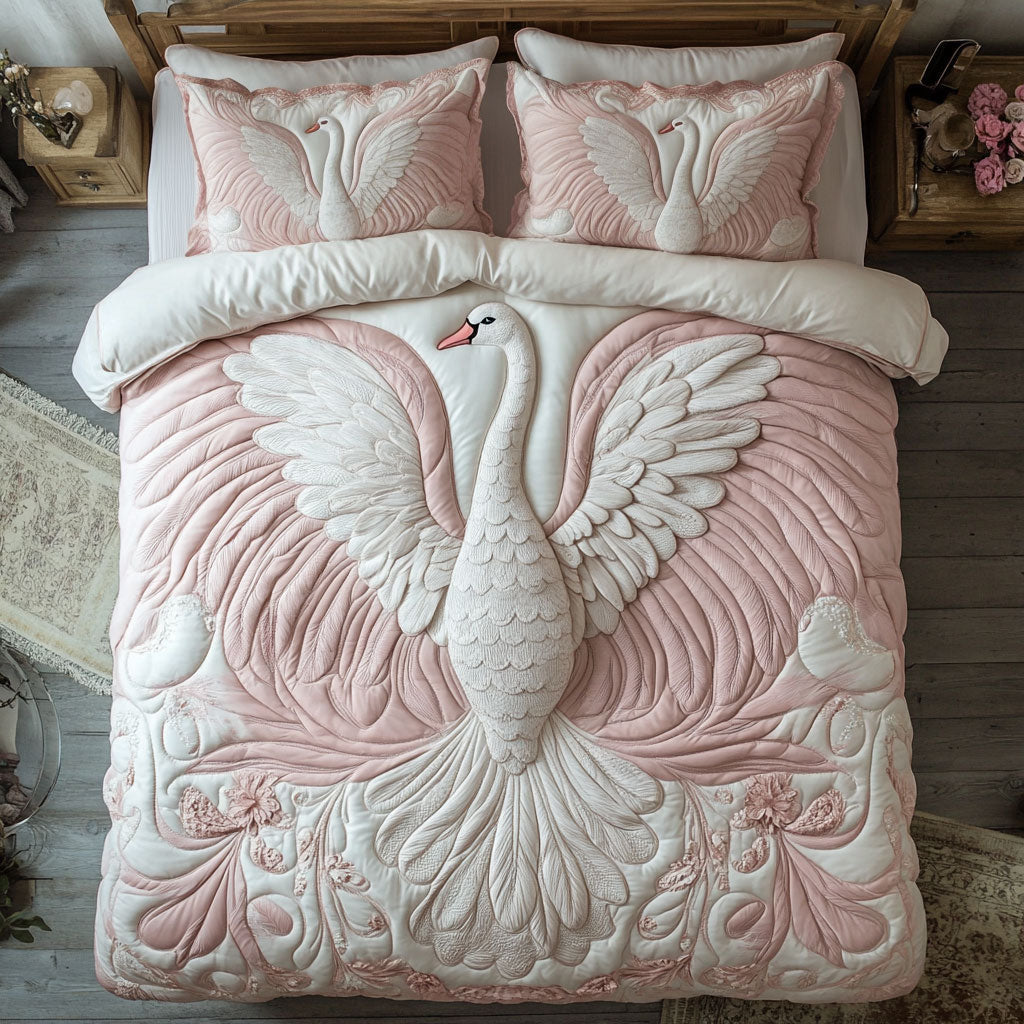 Majestic Swan WY1302097CL Duvet Cover Set